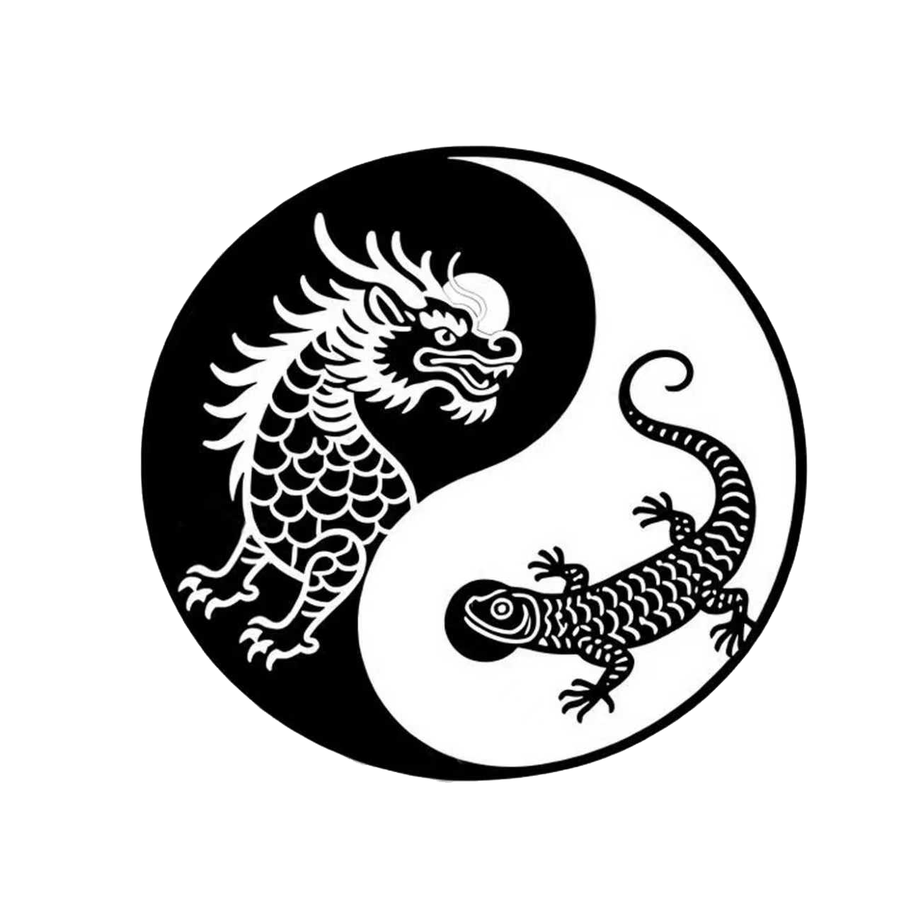 蜥麟太极麒麟蜥蜴图形商标